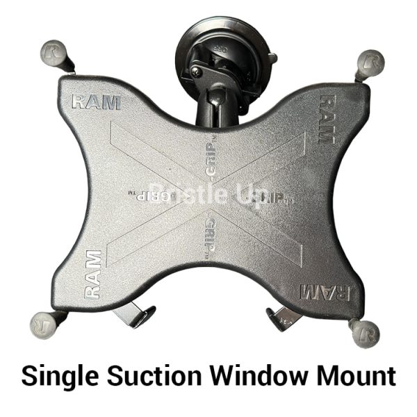 X-Grip Single Suction Window Mount | C or B Sizes Available | Tablet Ram Mount