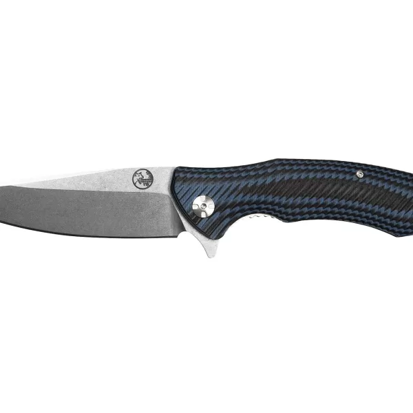 Tassie Tiger Folding Pocket knife - Blue & Black