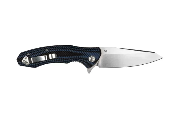 Tassie Tiger Folding Pocket knife - Blue & Black - Image 2