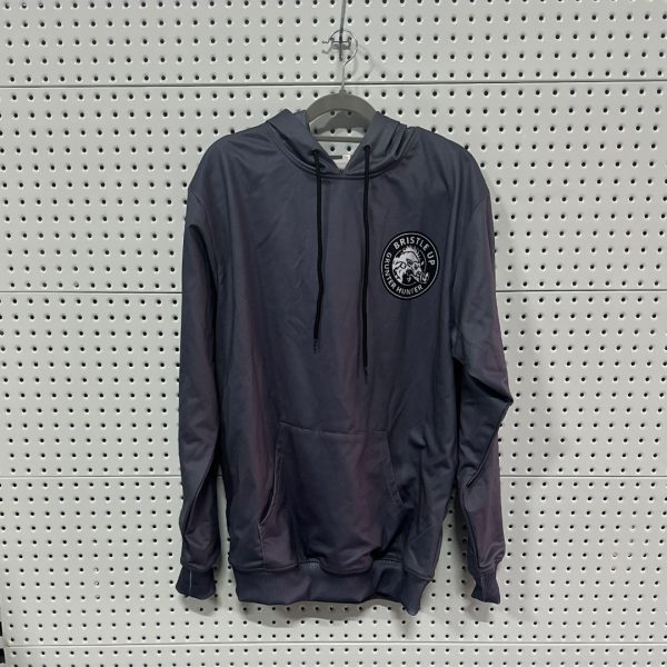 Bristle Up Grunter Hunter Hoodie - Charcoal BU0013