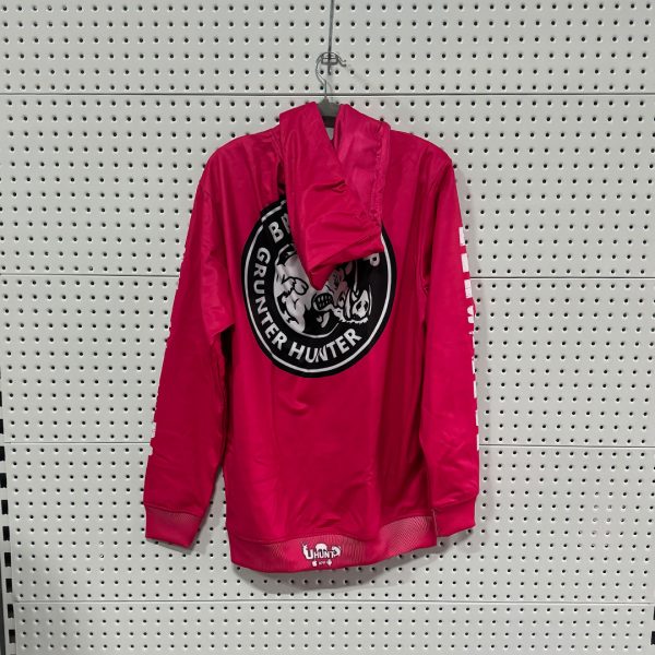Alternative view of Bristle Up Grunter Hunter Hoodie - Pink BU0013