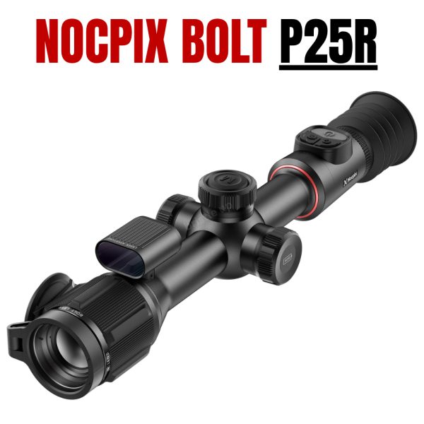 Nocpix Bolt P25R Thermal Scope - 256x192, 20mK, 25mm LRF