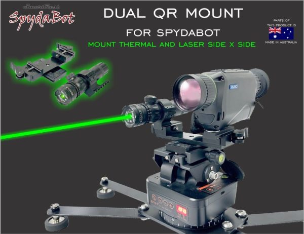 SpydaBot Dual Side by Side Mount - Laser Optional - Image 2