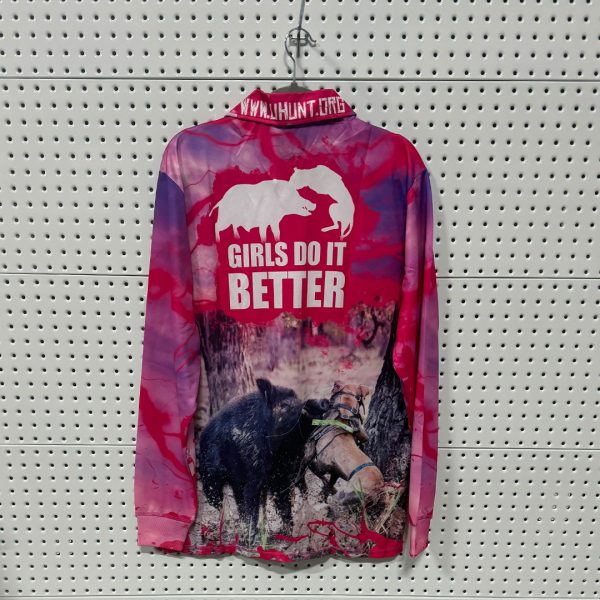 Alternative view of Pink GDIB Long Sleeve Shirt BU0011