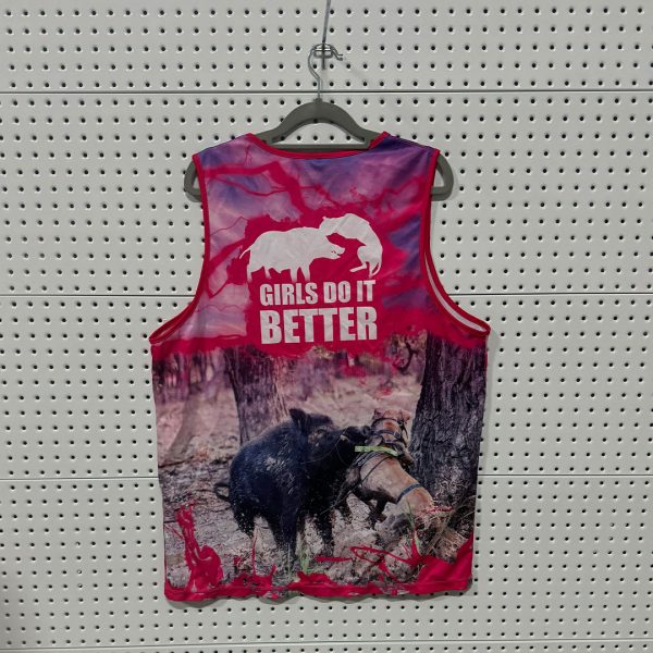Alternative view of Pink GDIB Singlet