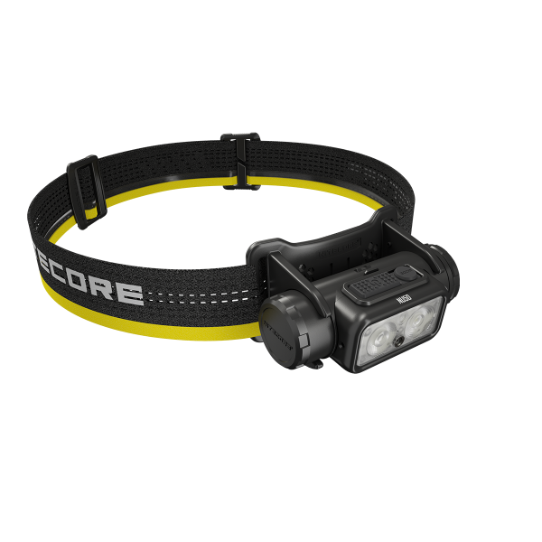 Alternative view of Nitecore NU50 High Output 1400 lumen lightweight rechargeable headlamp