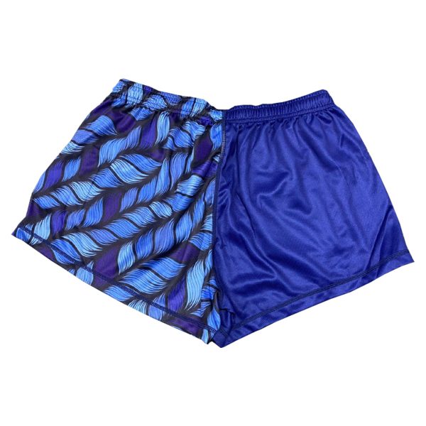 Alternative view of Blue Feather Footy Shorts - Kids & Adults #008