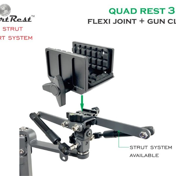 SmartRest Flexi Joint + Gun Clamp for Quad Rest 3