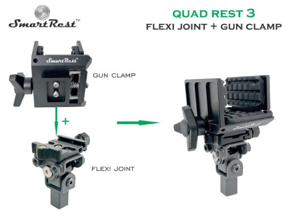 SmartRest Flexi Joint + Gun Clamp for Quad Rest 3 - Image 9