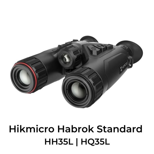 Hikmicro Habrok (20mk) | HH35L | HH35LN | HQ35L | HQ35LN - Multispectral LRF Binoculars