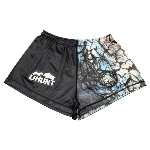 BU Cracked Footy Shorts - Kids & Adults #0011