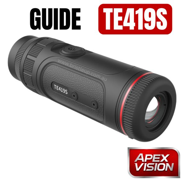 Guide TE419S Apex Vision Thermal Monocular - 400x300, 15mK, 19mm