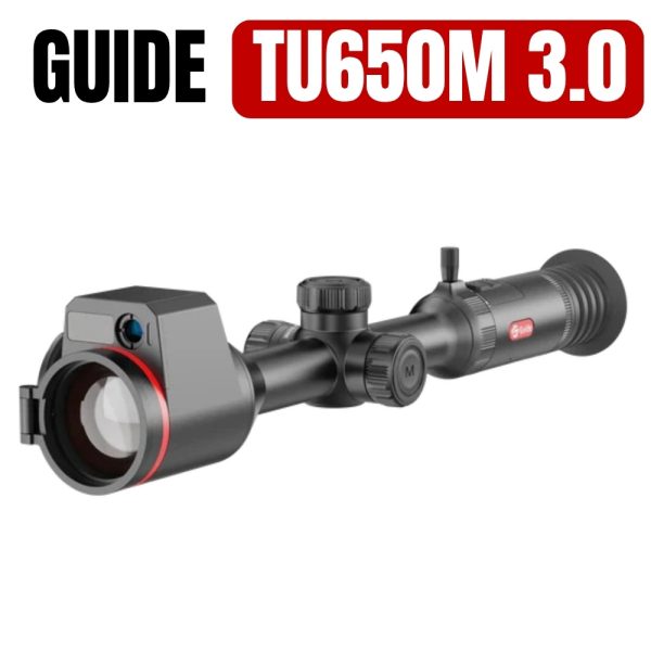 Guide TU650M 3.0 Multispectral Thermal & Night Vision Scope - 640x512, 18mK, 50mm LRF