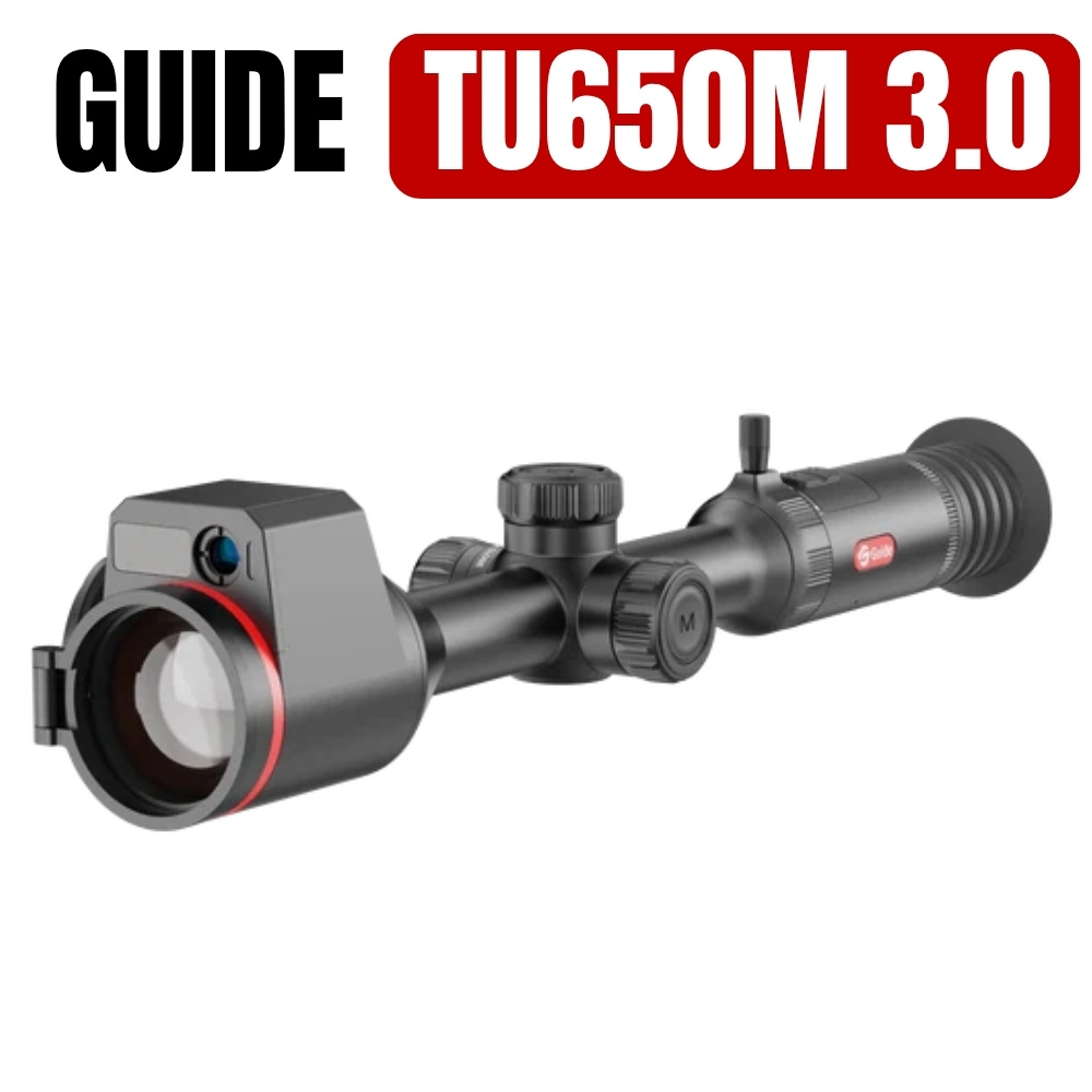 Guide TU650M 3.0 Multispectral Thermal & Night Vision Scope - 640x512, 18mK, 50mm LRF