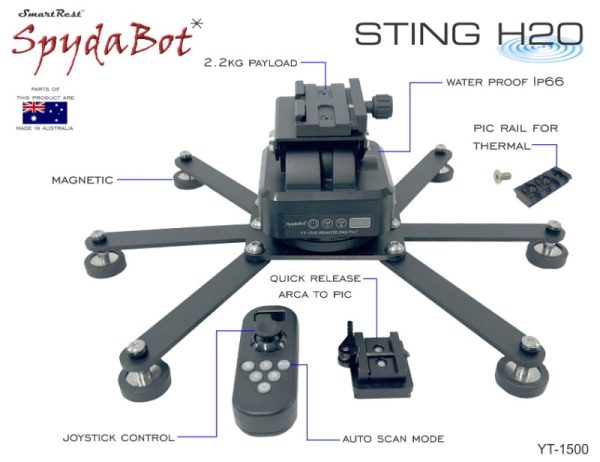 SpydaBot - STING H2O | SmartRest - Kit Builder - Image 2