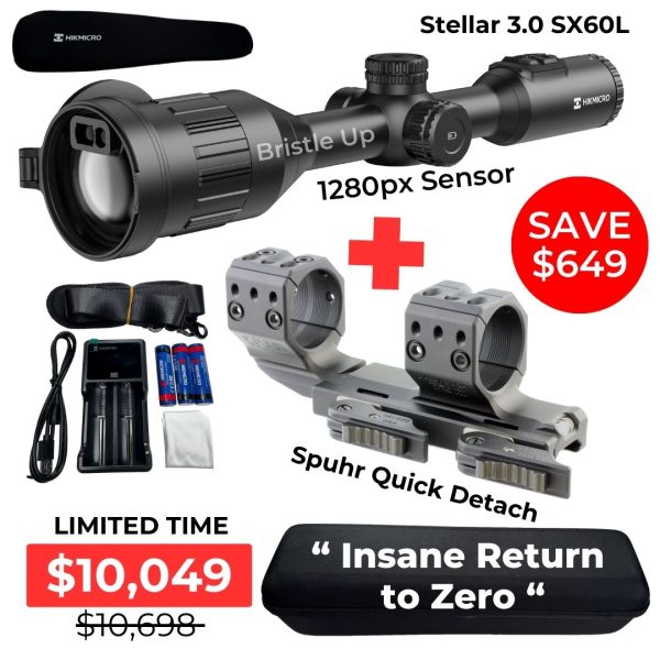 Hikmicro Stellar 3.0 SX60L - LIMITED TIME BUNDLE DEAL