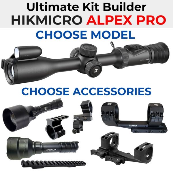 Ultimate Kit Builder - Hikmicro Alpex Pro A50P - A50PL - Day and Night Vision Scope