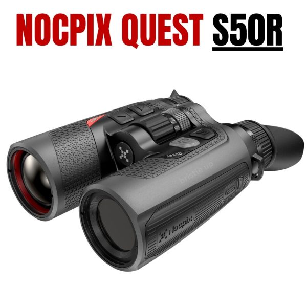 Nocpix Quest S50R Thermal Binoculars - 1280x1024, 15mK, 50mm LRF