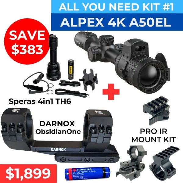 ALL YOU NEED #1 | Hikmicro Alpex 4K A50EL LRF  + Speras TH6 IR TORCH