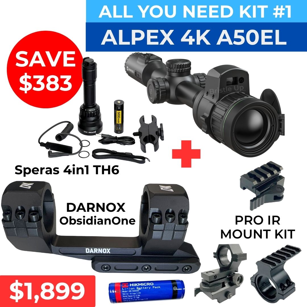 ALL YOU NEED #1 | Hikmicro Alpex 4K A50EL LRF + Speras TH6 IR TORCH