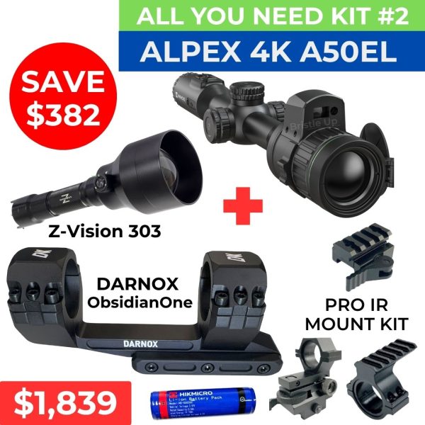 ALL YOU NEED #2 | Hikmicro Alpex 4K A50EL LR + Z-vision 303 IR - Day & Night Vision