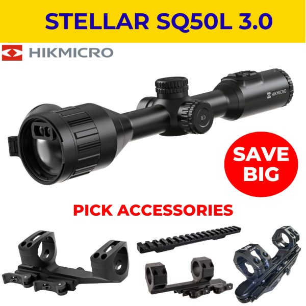 Hikmicro Stellar SQ50L 3.0 - Thermal Scope