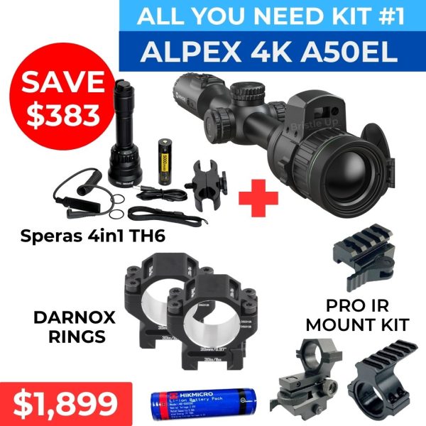 ALL YOU NEED #1 | Hikmicro Alpex 4K A50EL LRF  + Speras TH6 IR TORCH
