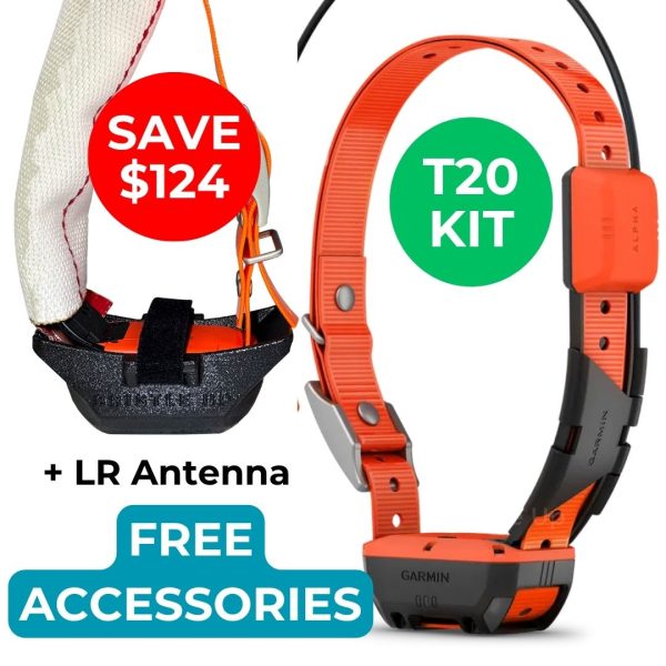GARMIN T20 Collar with Accessories Free (2026)