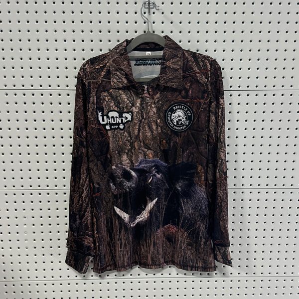Bristle Up Grunter Hunter Camo Shirt- BU0015
