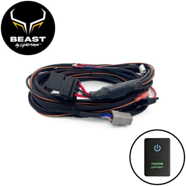 LightForce Wiring Harness for BEAST LED Driving Light - Universal