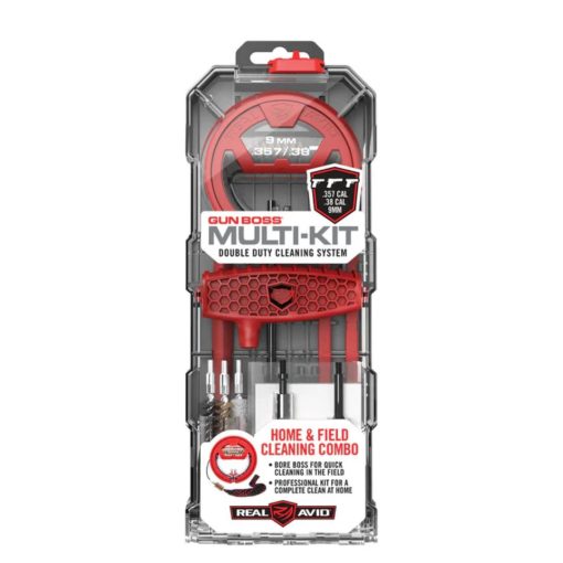Gun Boss Multi-Kit | Real Avid | BORESNAKES | .22 .223 .243 .6.5mm .270 .308 .357 & More