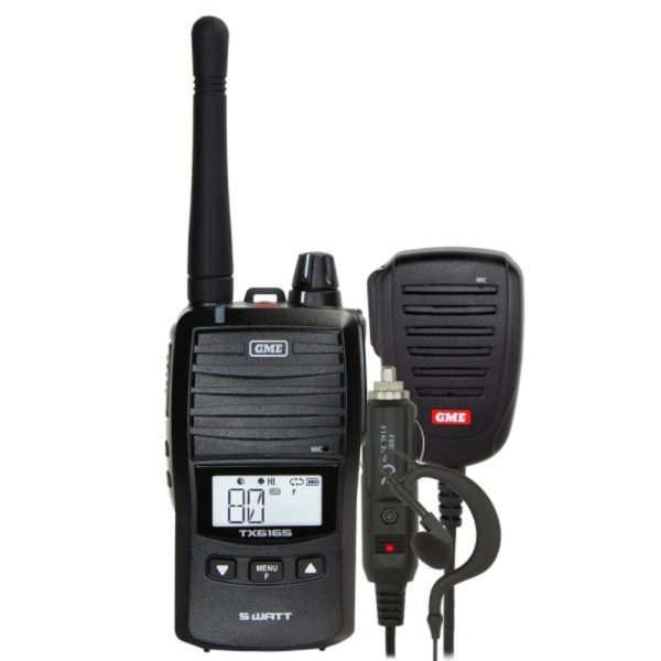 GME TX6165TP - 5 Watt Handled UHF CB Radio - Twin Pack - Image 3