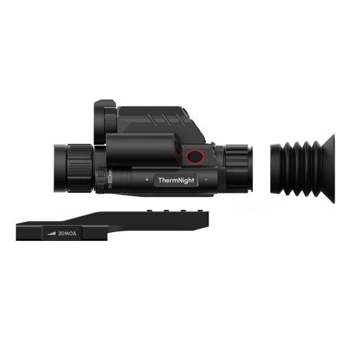 ThermNight TNC635R | Thermal & Night Vision Multispectral Scope with Laser Rangefinder and Ballistic Calculator | DNT - Image 4