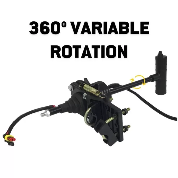 Alternative view of LightForce T-Bar Grip 225mm with Window Frame Mount