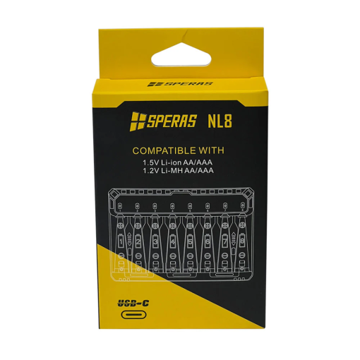 SPERAS ALL4 + NL8 Dual Charger Bundle – AA/AAA Battery (k) - Image 13