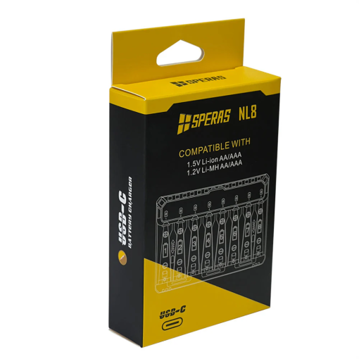 SPERAS ALL4 + NL8 Dual Charger Bundle – AA/AAA Battery (k) - Image 14