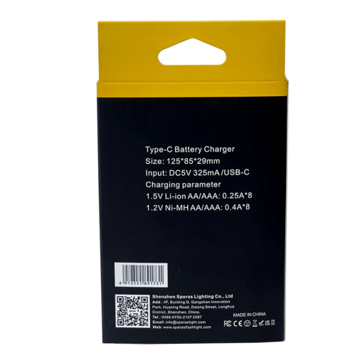 SPERAS ALL4 + NL8 Dual Charger Bundle – AA/AAA Battery (k) - Image 15