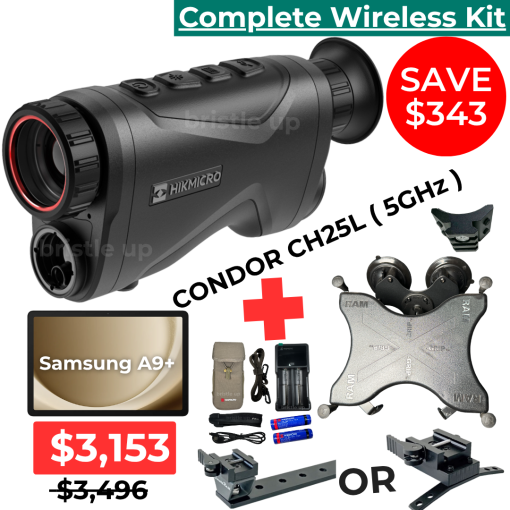 Hikmicro Condor CH25L - Complete Wireless Kit - Everything you need!
