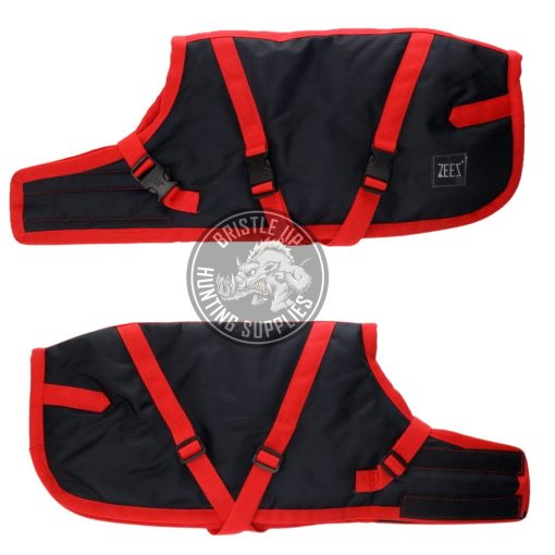 ZeeZ SUPREME Dog Coat GEN 2 Navy Stone/ Red