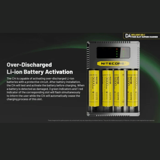 Nitecore Ci4 Intelligent USB-C Battery Charger - Image 6