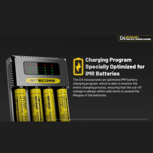 Nitecore Ci4 Intelligent USB-C Battery Charger - Image 8