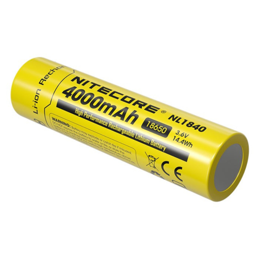 Nitecore NL1840 High-performance 4000mAh Li-ion 18650 rechargeable battery - Image 3