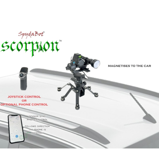 SpydaBot SCORPION 3.0 by SmartRest – 3-Axis Wireless Gimbal for Thermal Devices & Cameras - Image 4