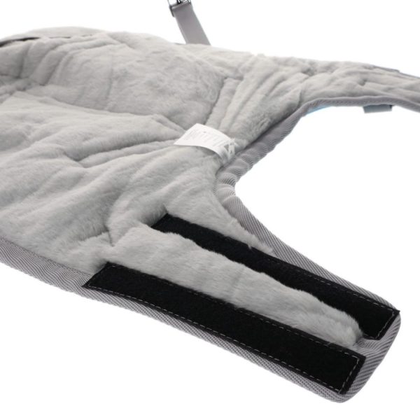ZeeZ SUPREME Dog Coat GEN 2 Turquoise/ Grey - Image 3