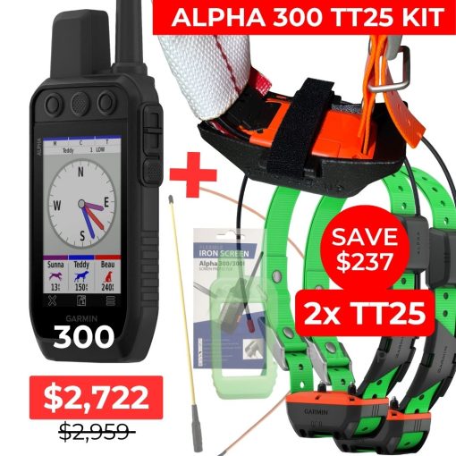 Garmin Alpha 300 PRO - 2 x TT25 KIT