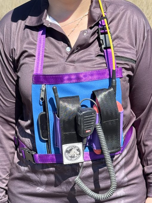 Double GPS & UHF holder - mixed color - bristle up - Image 3