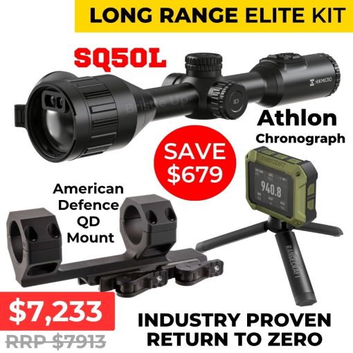 ELITE BUNDLE | Hikmicro Stellar 3.0 SQ50L + Athlon Range Craft + American Defence Delta Mount