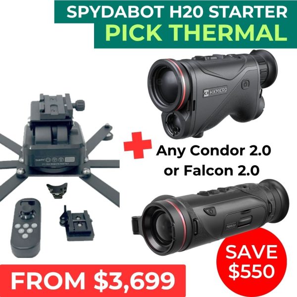 Spydabot Bundle | Hikmicro Falcon & Condor 2.0 Series
