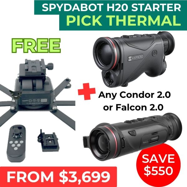 Spydabot Bundle | Hikmicro Falcon & Condor 2.0 Series