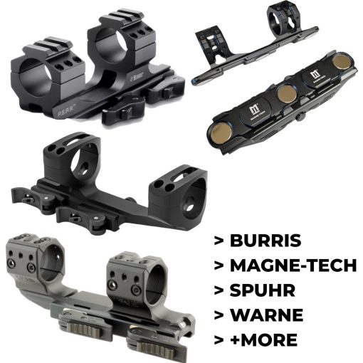 (K) Quick Detach Mounts - Proven Return To Zero